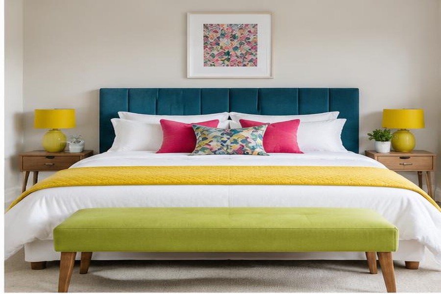 Freshly cleaned bedrooms
